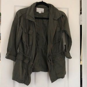 Hunter green cargo jacket